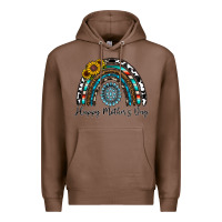 Chestnut happy mother's day rainbow Premium Hoodie - CowhideDigitalArt