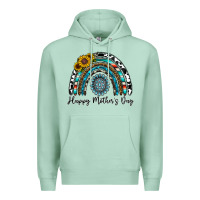 Seafoam happy mother's day rainbow Premium Hoodie - CowhideDigitalArt