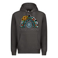Smoke happy mother's day rainbow Premium Hoodie - CowhideDigitalArt