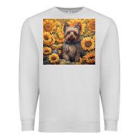 Dove Grey yorkshire terrier Premium Sweatshirt - Unal Design