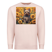 Pale Pink yorkshire terrier Premium Sweatshirt - Unal Design