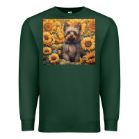 Sports Green yorkshire terrier Premium Sweatshirt - Unal Design