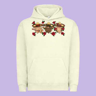 Mexico Gnomes Urban Hoodie Designed By Hra Design Shop