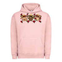 Pigment Salmon mexico gnomes Urban Hoodie - HRA Design Shop