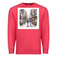 Cardinal Japan Street Premium Sweatshirt - Unal Design