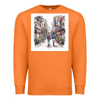 Carrot Japan Street Premium Sweatshirt - Unal Design