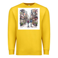 Lemon Japan Street Premium Sweatshirt - Unal Design