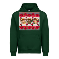 Forest Green mexico gnomes Urban Hoodie - HRA Design Shop