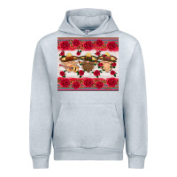 Heather Grey mexico gnomes Urban Hoodie - HRA Design Shop