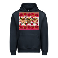 Navy mexico gnomes Urban Hoodie - HRA Design Shop