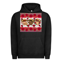 Pigment Black mexico gnomes Urban Hoodie - HRA Design Shop