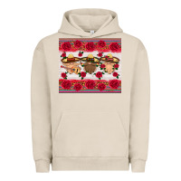 Pigment French Oak mexico gnomes Urban Hoodie - HRA Design Shop