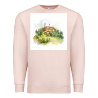 Pale Pink Italy Premium Sweatshirt - Unal Design