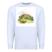 White Italy Premium Sweatshirt - Unal Design