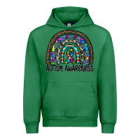 Emerald autism awareness Urban Hoodie - CowhideDigitalArt