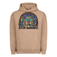Pigment Burro autism awareness Urban Hoodie - CowhideDigitalArt