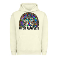 Pigment Pistachio autism awareness Urban Hoodie - CowhideDigitalArt
