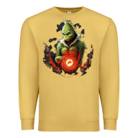 Antique Gold Grinch Premium Sweatshirt - Unal Design
