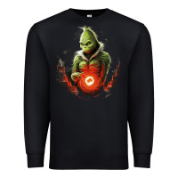 Black Grinch Premium Sweatshirt - Unal Design