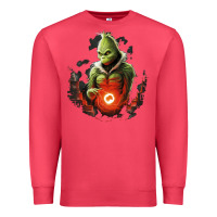 Cardinal Grinch Premium Sweatshirt - Unal Design
