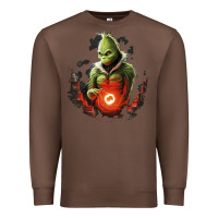 Chestnut Grinch Premium Sweatshirt - Unal Design