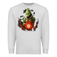 Dove Grey Grinch Premium Sweatshirt - Unal Design
