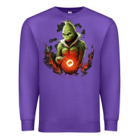 Purple Grinch Premium Sweatshirt - Unal Design