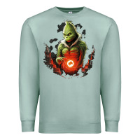 Seafoam Grinch Premium Sweatshirt - Unal Design
