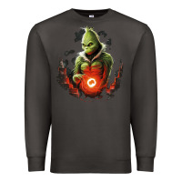 Smoke Grinch Premium Sweatshirt - Unal Design