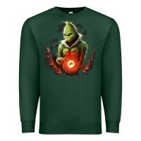 Sports Green Grinch Premium Sweatshirt - Unal Design