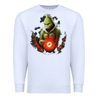 White Grinch Premium Sweatshirt - Unal Design