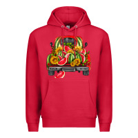 Cardinal watermelon and truck Premium Hoodie - HRA Design Shop