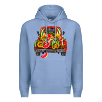 Colony Blue watermelon and truck Premium Hoodie - HRA Design Shop