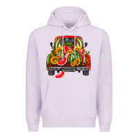 Lilac watermelon and truck Premium Hoodie - HRA Design Shop