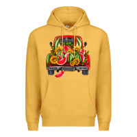 Mustard watermelon and truck Premium Hoodie - HRA Design Shop