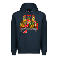 Navy watermelon and truck Premium Hoodie - HRA Design Shop