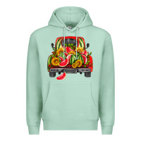 Seafoam watermelon and truck Premium Hoodie - HRA Design Shop