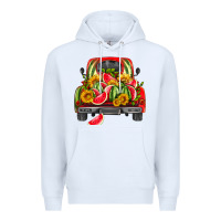 White watermelon and truck Premium Hoodie - HRA Design Shop