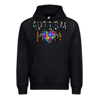 Black autism mom Urban Hoodie - CowhideDigitalArt