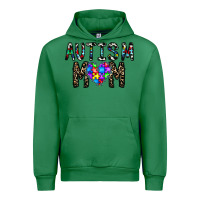Emerald autism mom Urban Hoodie - CowhideDigitalArt