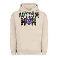 Pigment French Oak autism mom Urban Hoodie - CowhideDigitalArt