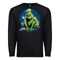 Black Grinch Premium Sweatshirt - Unal Design