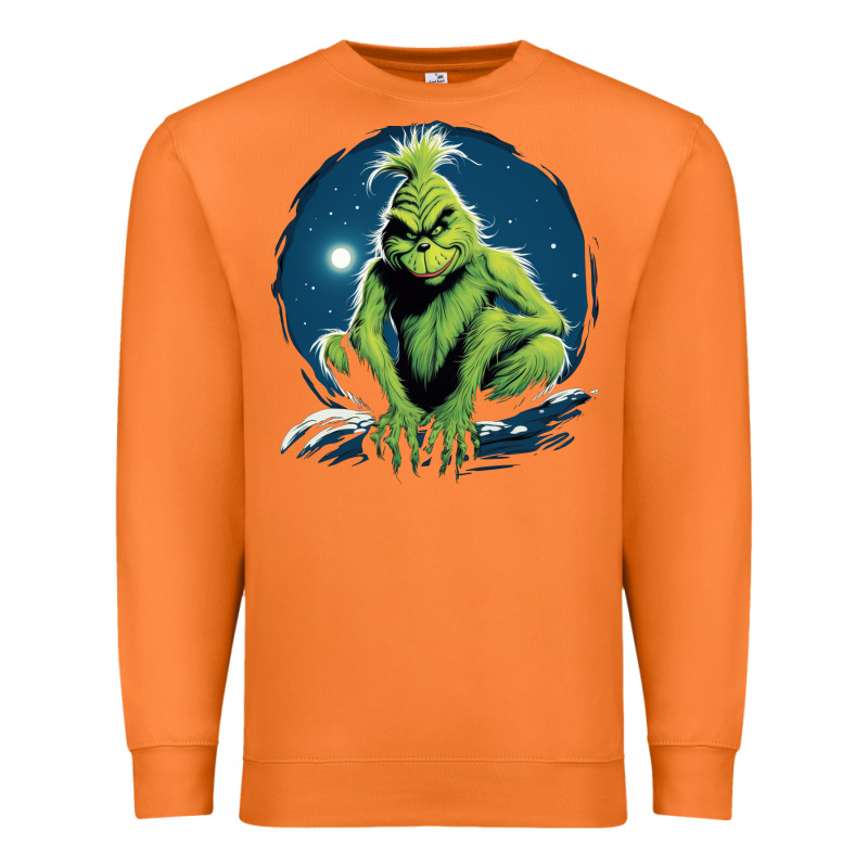 Grinch Premium Sweatshirt by Unal Design | Teevron