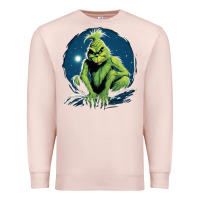 Pale Pink Grinch Premium Sweatshirt - Unal Design