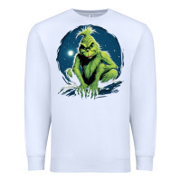 White Grinch Premium Sweatshirt - Unal Design