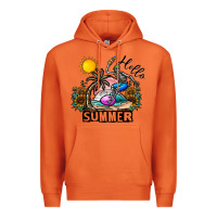 Carrot hello summer Premium Hoodie - CowhideDigitalArt