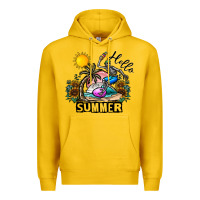 Lemon hello summer Premium Hoodie - CowhideDigitalArt