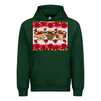 Forest Green mexico gnomes mouse pad Urban Hoodie - HRA Design Shop