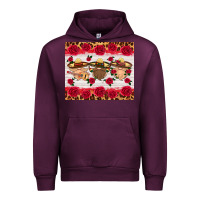 Mauve Wine mexico gnomes mouse pad Urban Hoodie - HRA Design Shop