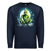 Navy Grinch Premium Sweatshirt - Unal Design